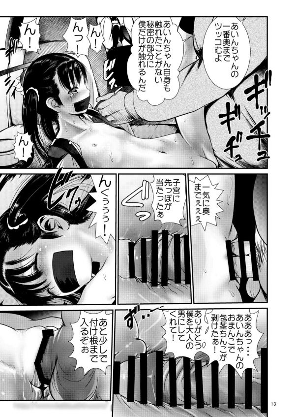 【エロ漫画】貧乳幼女のアイドルを拉致して処女膜をぶち破ってレイプしたったｗｗｗ (13)