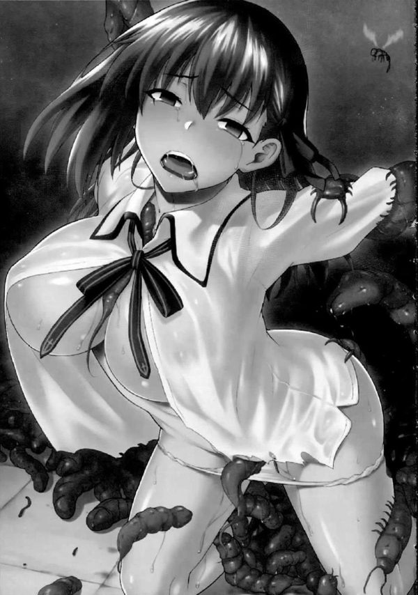【Fate/stay night エロ同人】間桐桜が日常的にお兄さんに犯されてフェラチオしたり中出しされる！異種姦で触手に中出しされるｗｗｗ (28)
