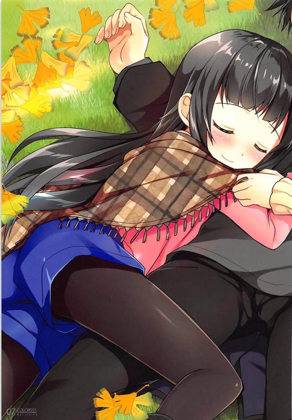 【SAO エロ同人】アスナはユイちゃんが用意したコスプレでキリトくんを誘惑してイチャラブ和姦。【無料 エロ漫画】 (6)